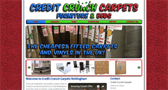 Desktop Screenshot of creditcrunchcarpetsltd.co.uk